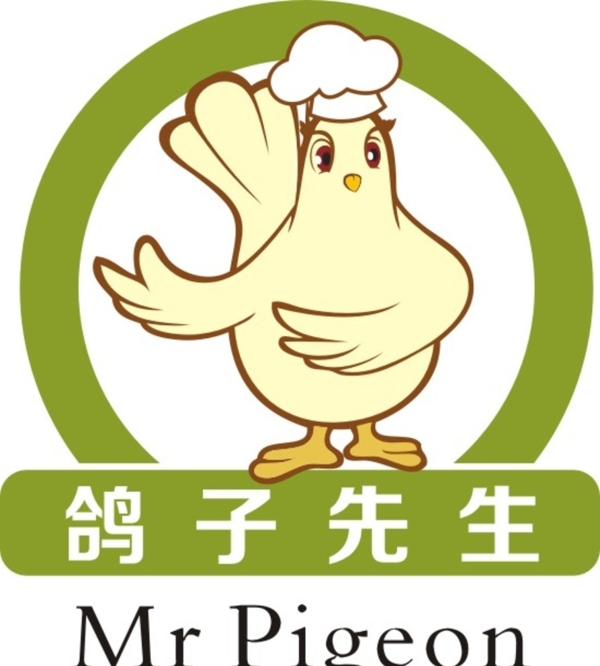 鸽子先生LOGO