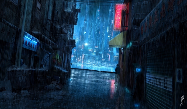 都市雨巷