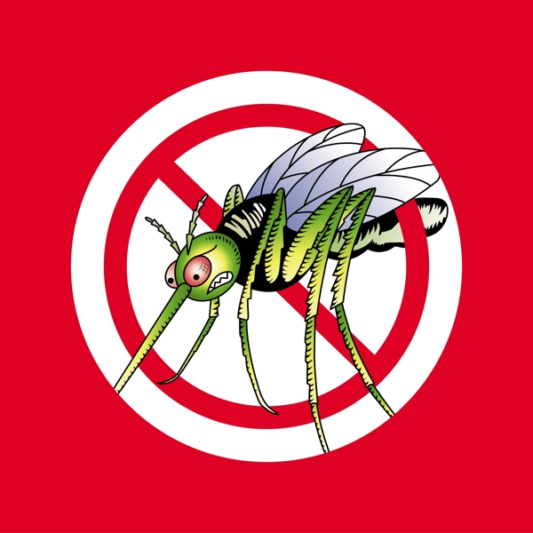 卡通蚊子图片