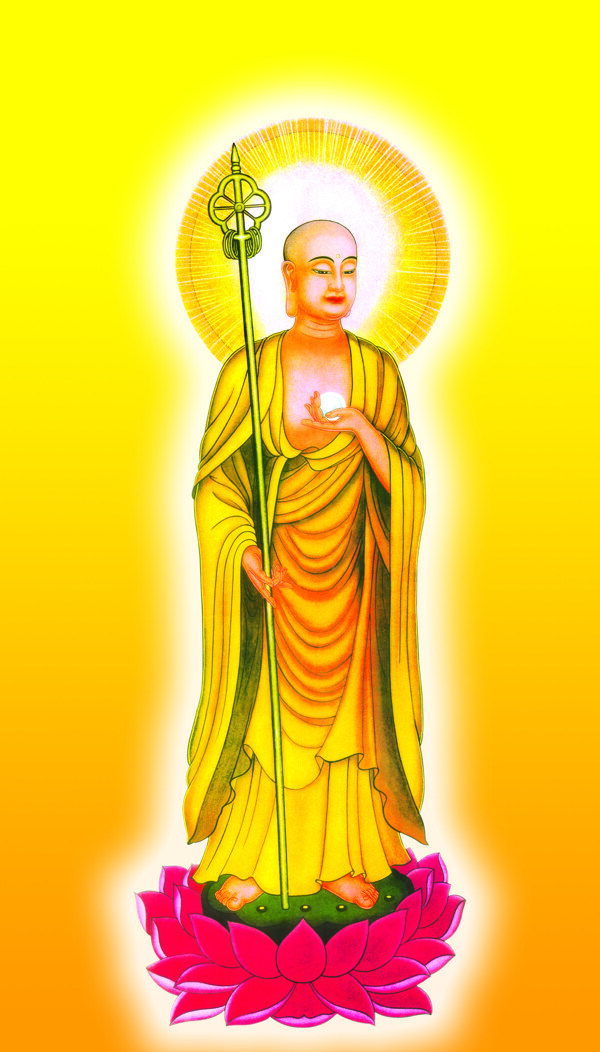 地藏王菩萨图片