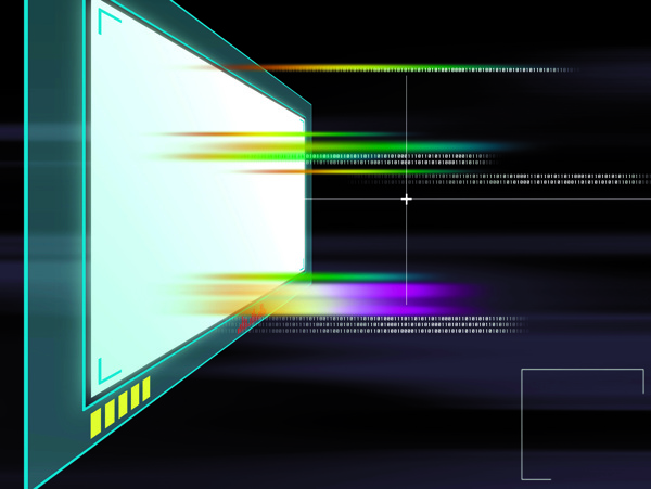 科技创意数码屏幕屏幕光图片