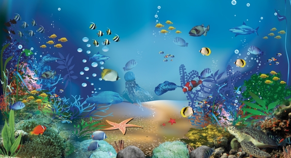 海洋公园生物世界图片
