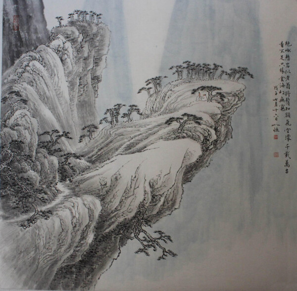 国画山水图片