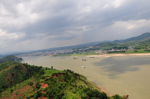 河流风景图片