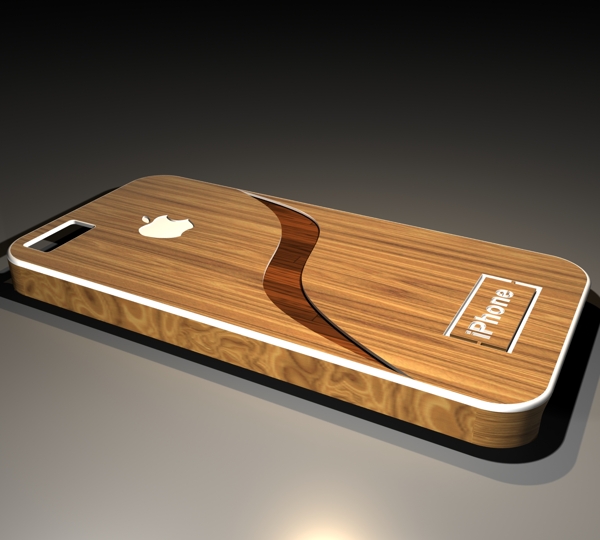 木制的iPhone案件