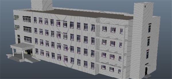 大型楼宇建筑游戏模型