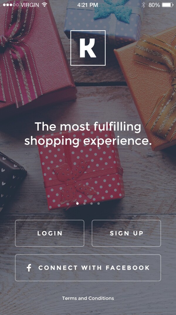 购物app界面版式模板
