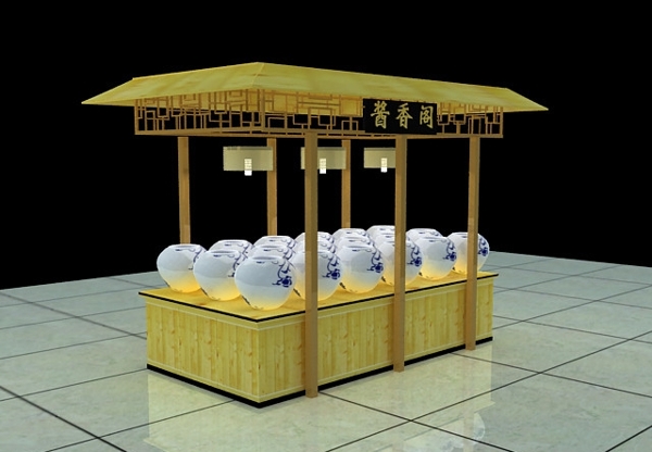 酱菜柜子模型图片