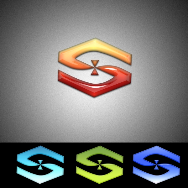 双手水晶logo设计图片