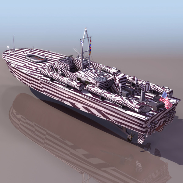 PT109船模型08