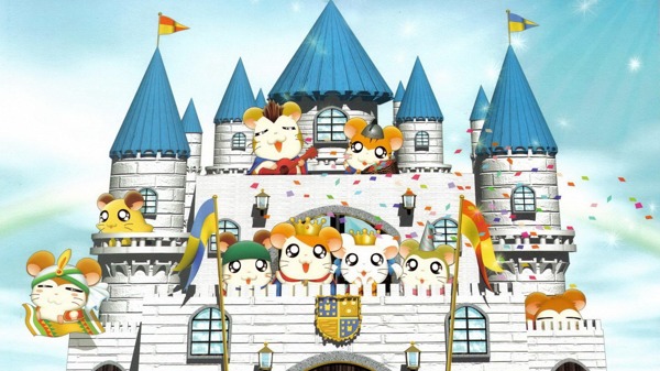 欢乐卡通开心城堡图片素材