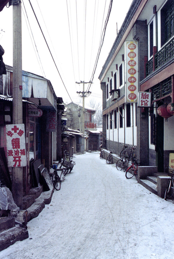 北京景色景观特色胡同小巷房屋风光建筑旅游广告素材大辞典