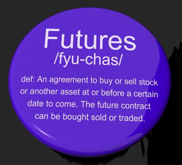期货合同定义按钮显示提前购买或出售