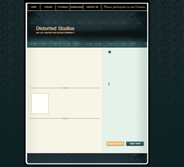科技公司网页设计模板PSD分层