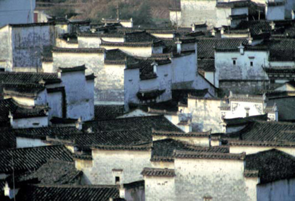 中国风古代建筑房顶北京艺术作品文化遗产中华艺术绘画