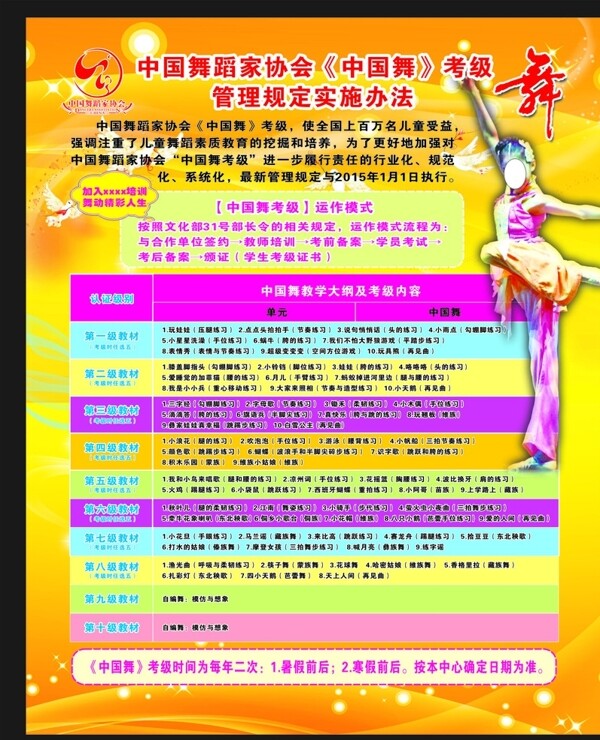 中国舞蹈海报管理规定