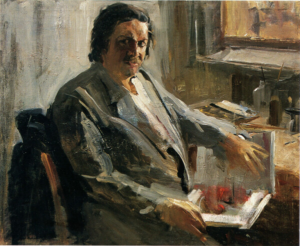 画家文达耶夫肖像图片