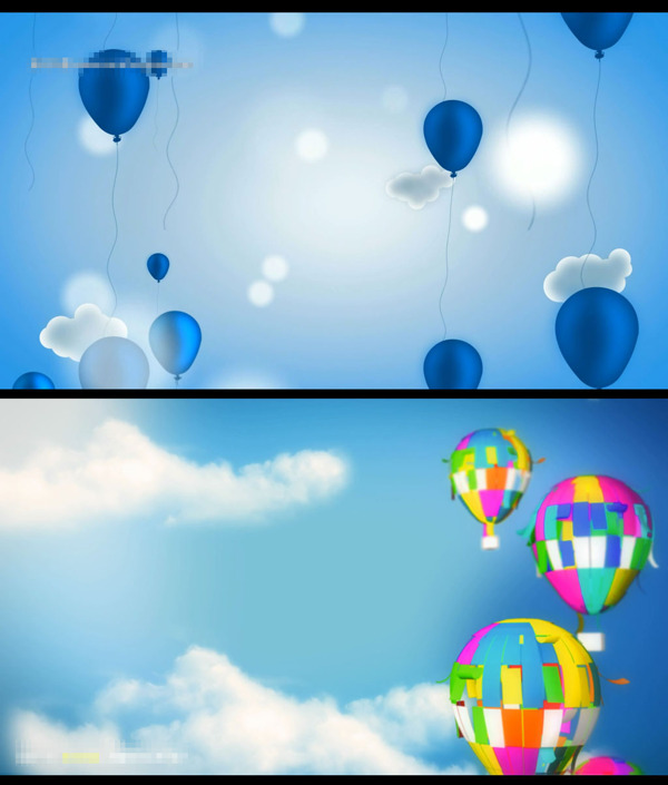 庆典气球装饰动态视频