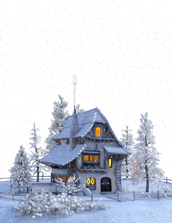 唯美圣诞小屋