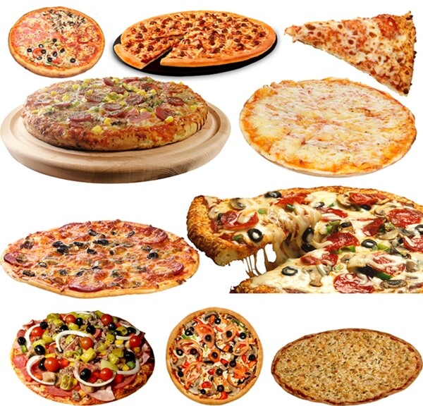 披萨素材图片