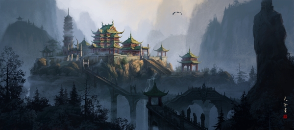 中国古代建筑群图片