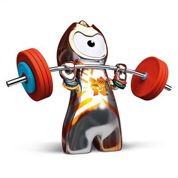 位图主题2012伦敦奥运会吉祥物文洛克免费素材
