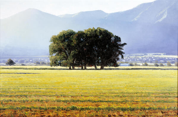 田园风光油画