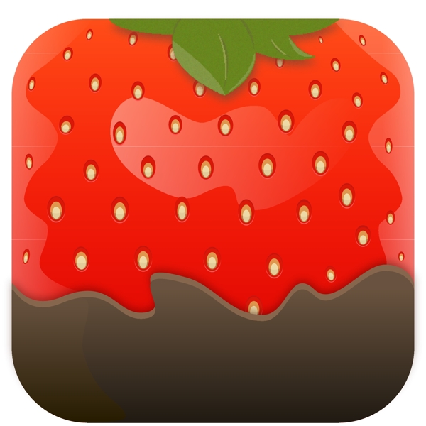草莓ui图标app素材