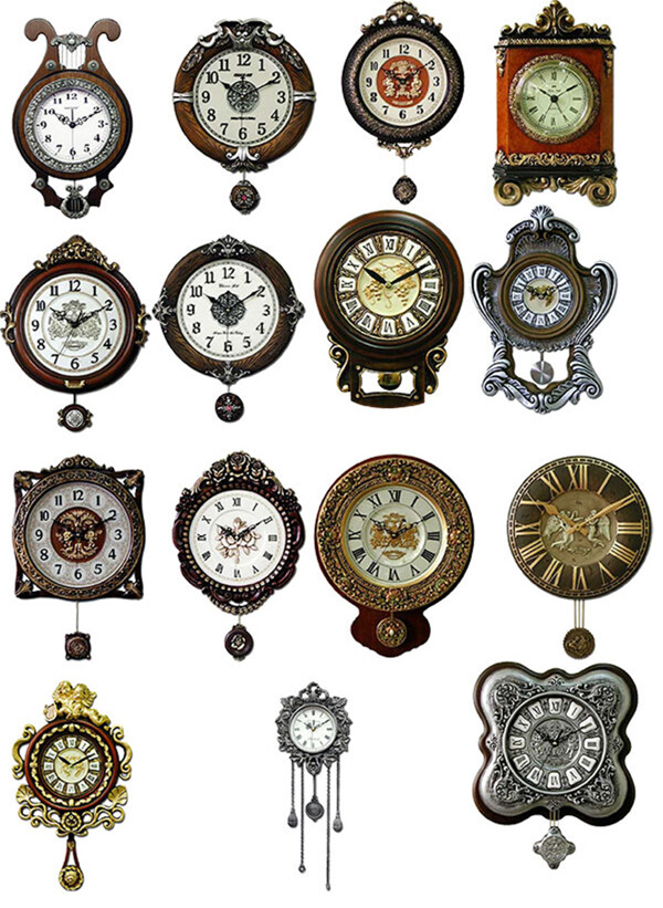 欧式古典钟表