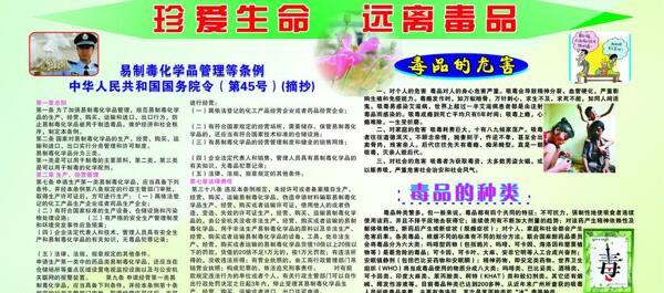 毒品禁毒cdr原文件版报生命图片