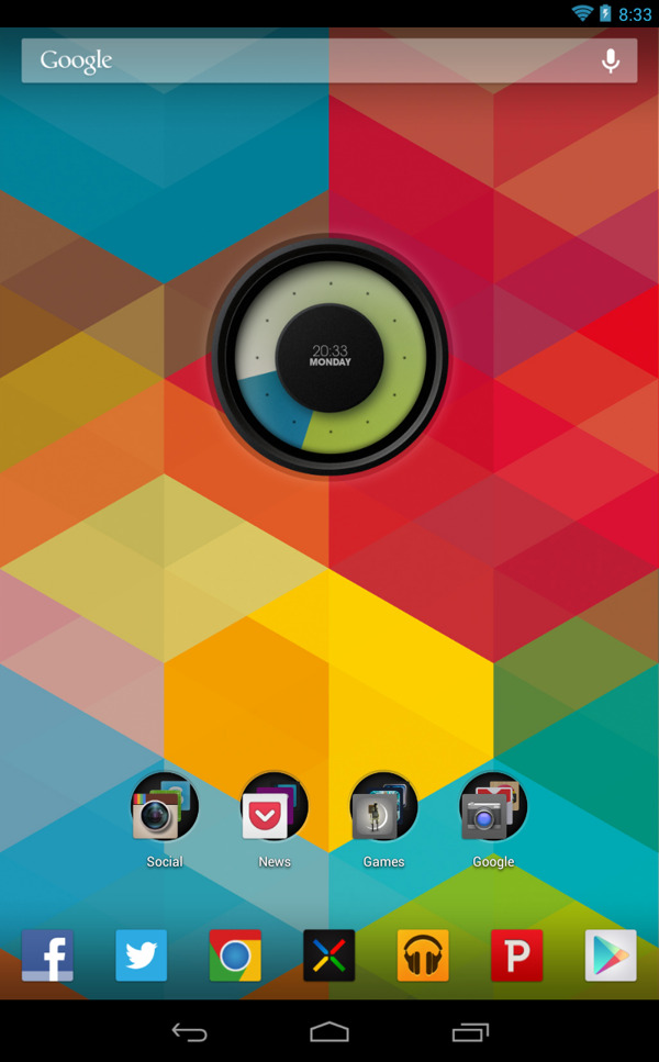 彩色Nexus7