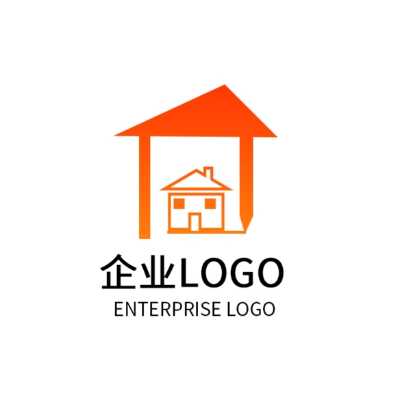 地产房产公司LOGO设计家的标志