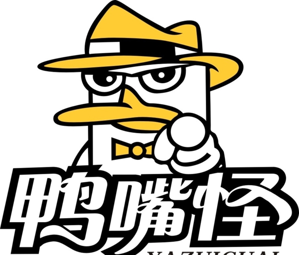 鸭嘴怪logo