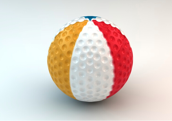 高尔夫球模型