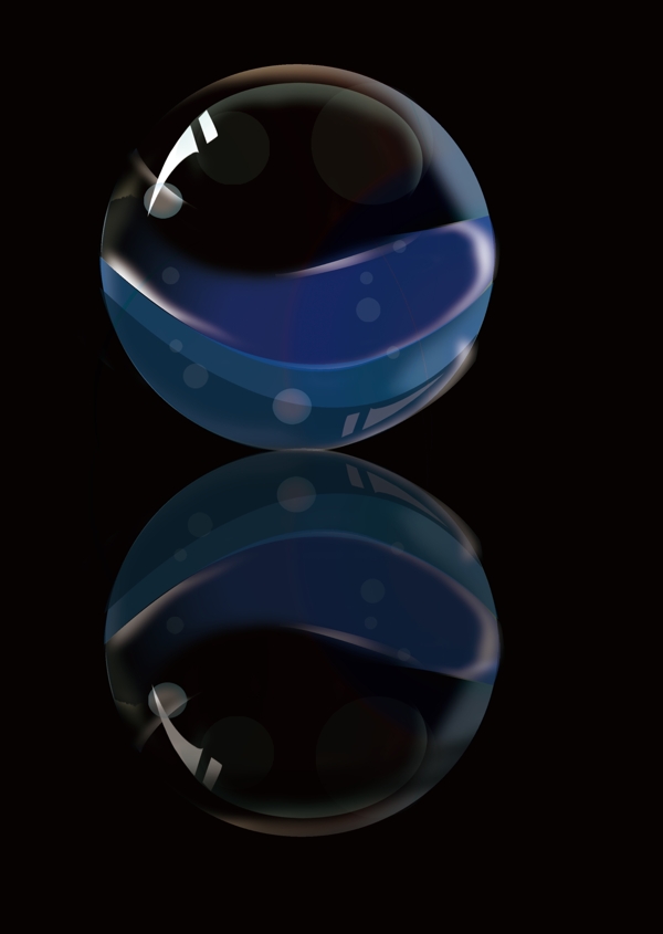 透明水晶球素材