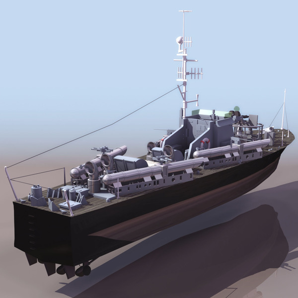 VOSPER船模型014