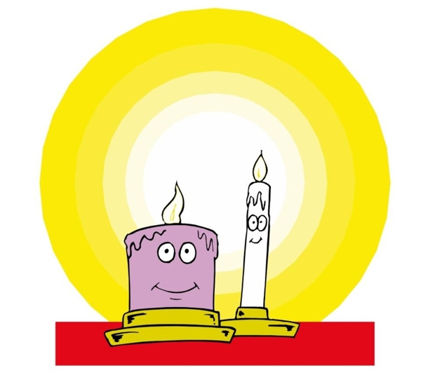 蜡烛卡通形象