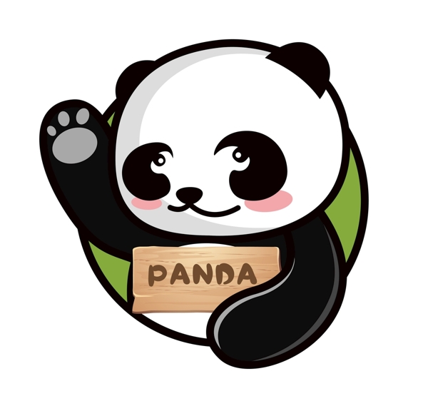 熊猫图标logo
