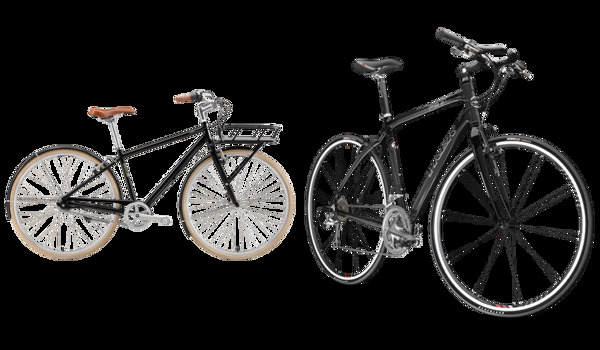 老式自行车免抠png透明图层素材