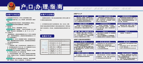 派出所户口办理指南图片