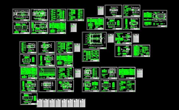污水厂电气施工全套设计图