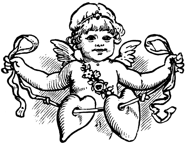 天使宗教神话古典纹饰欧式图案0367