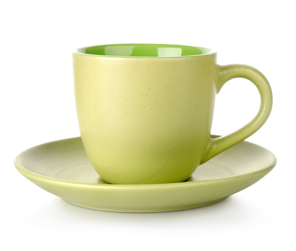 绿色咖啡杯子图片