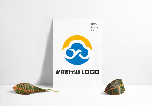 互联网企业公司大气科技行业LOGO设计