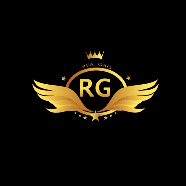 五金logo设计字母logoRG