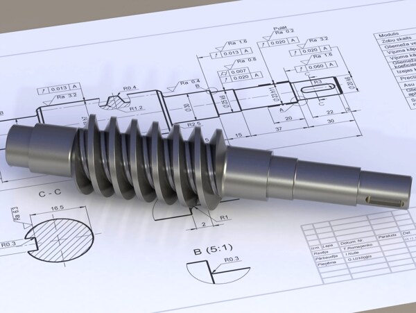 下载蜗杆轴