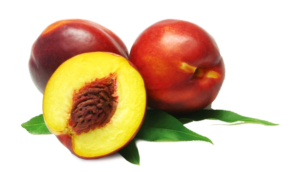 新鲜水果油桃元素