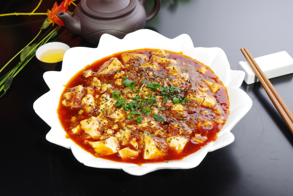 经典麻婆豆腐菜肴