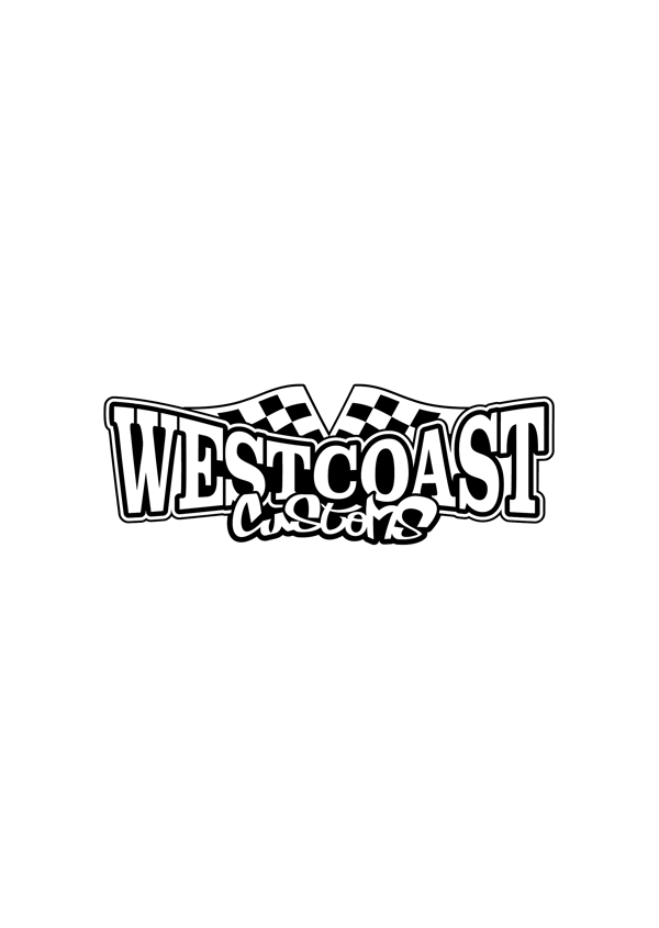 WestCoastCustomslogo设计欣赏WestCoastCustoms时尚名牌LOGO下载标志设计欣赏