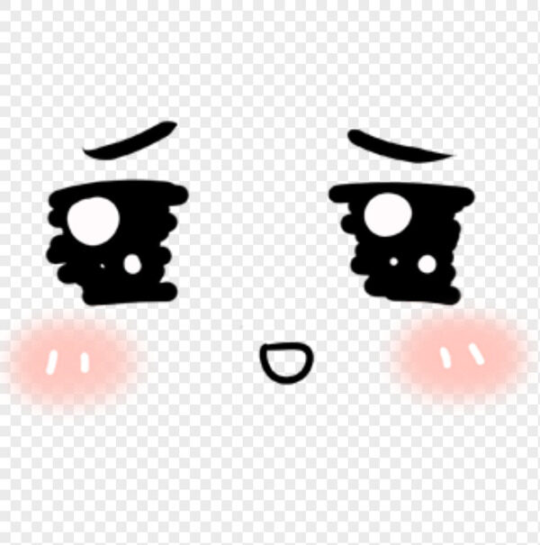 手绘卡通感动表情包八字眉粉腮红